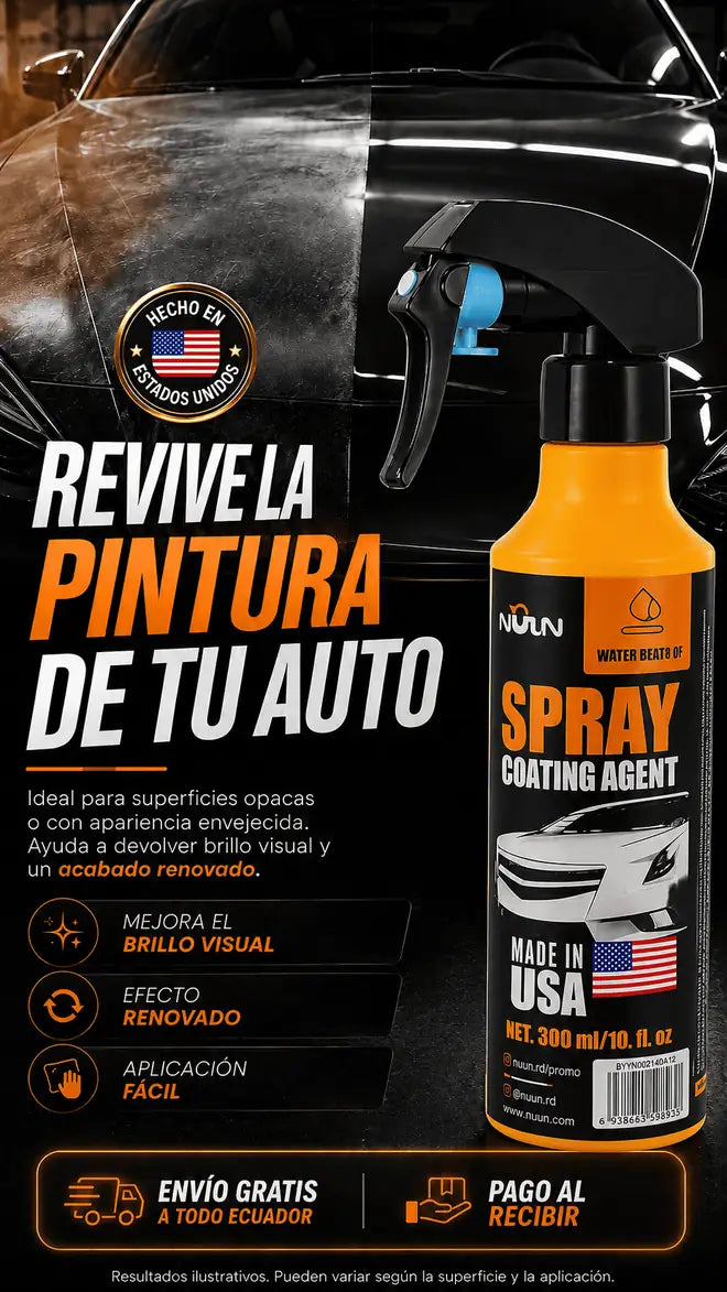 Renovador de pintura para auto